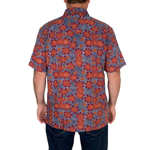 Kingston Grange Bamboo Shirt    Bush Tomato