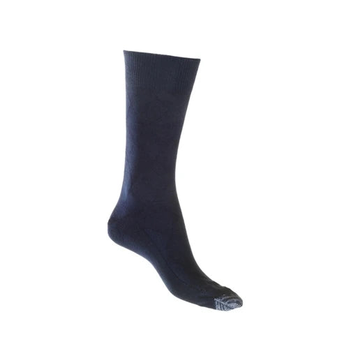 Lafitte Cotton Tough Toe™ Socks - Diamond Pattern