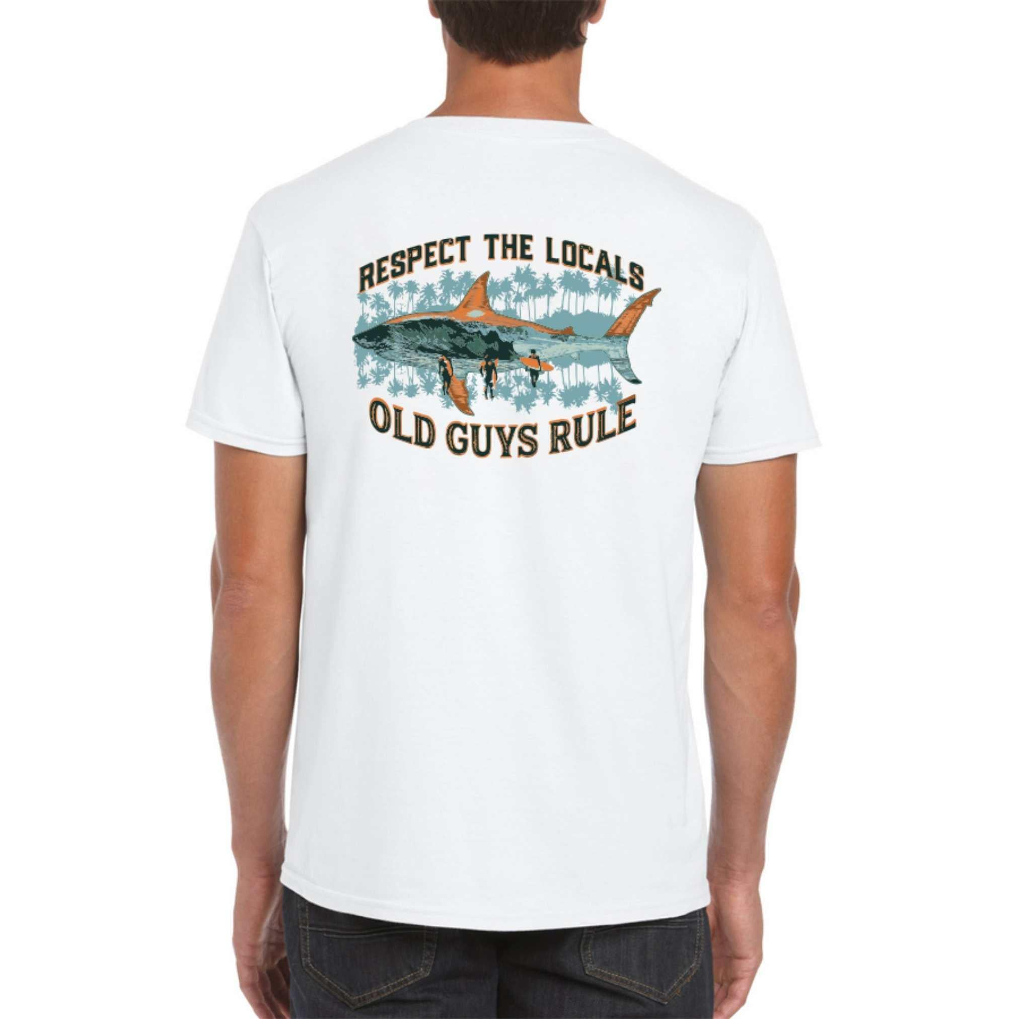 old guys rule fishing t shirts