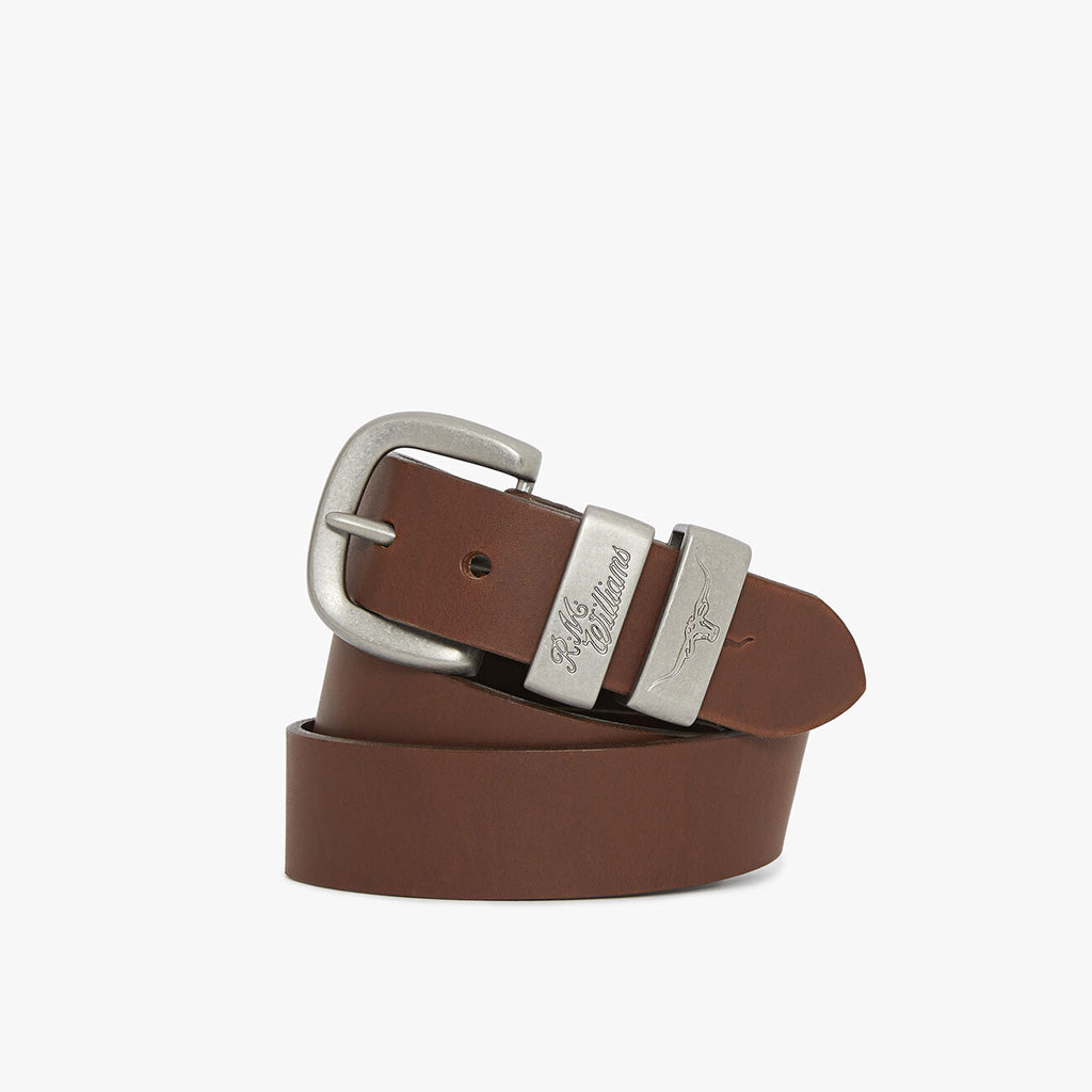 R.M. Williams 1 1/2" 3 Piece Solid Hide Belt