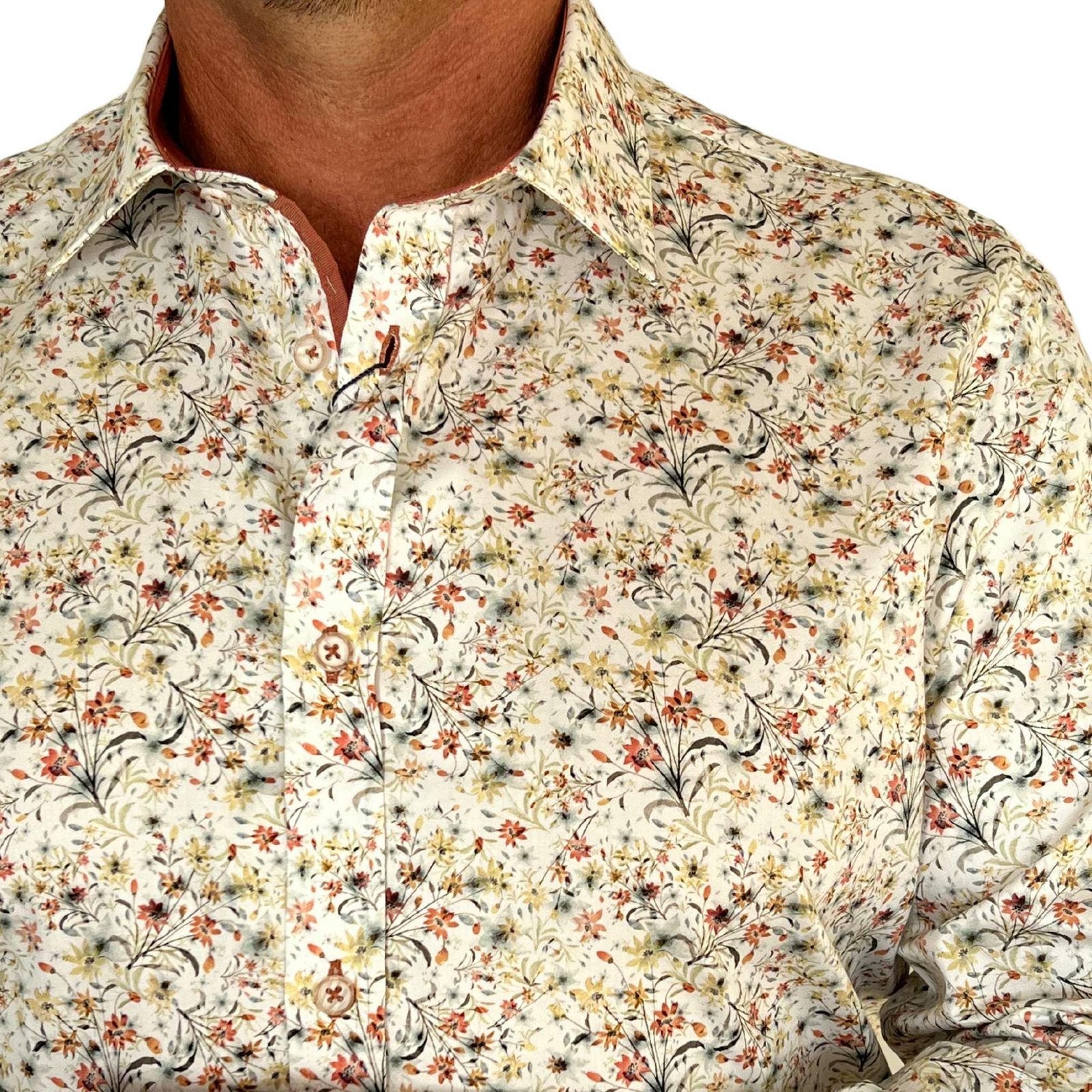 Thomson & Richards  Floral L/Shirt